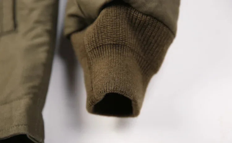 NON STOCK USN N-1 Deck Jacket Sherpa Lining Military Style Men Warm Coat 3 Colors