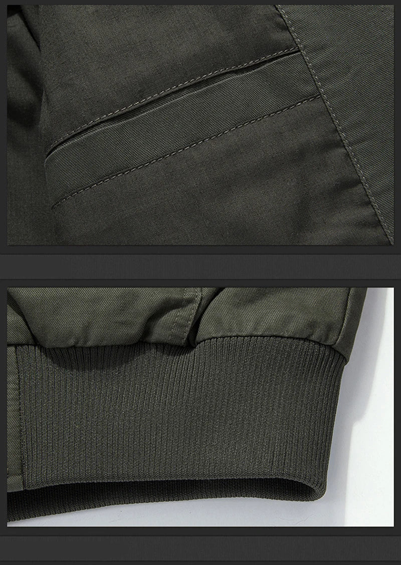 New Business Casual Jackets Man Winter Fleece Tactical Jacket Embroidery Windproof Multiple Pockets Outdoor Workwear Coat