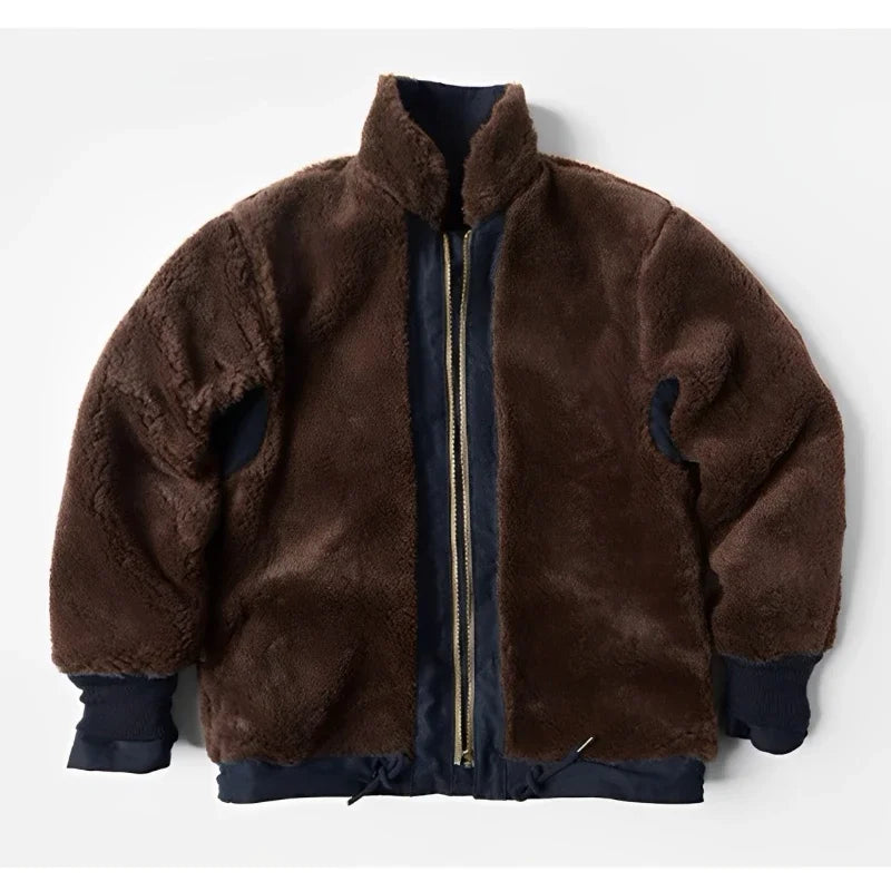 NON STOCK USN N-1 Deck Jacket Sherpa Lining Military Style Men Warm Coat 3 Colors