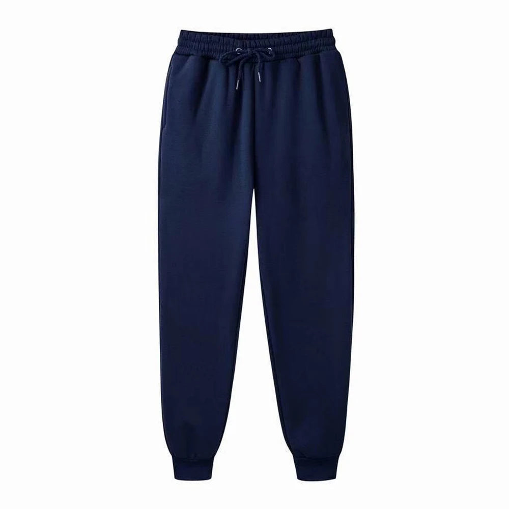 Fashion Brand Solid Color Sweatpants Men Simple Fitness Wild Men's Trousers Casual Harajuku Pants Male